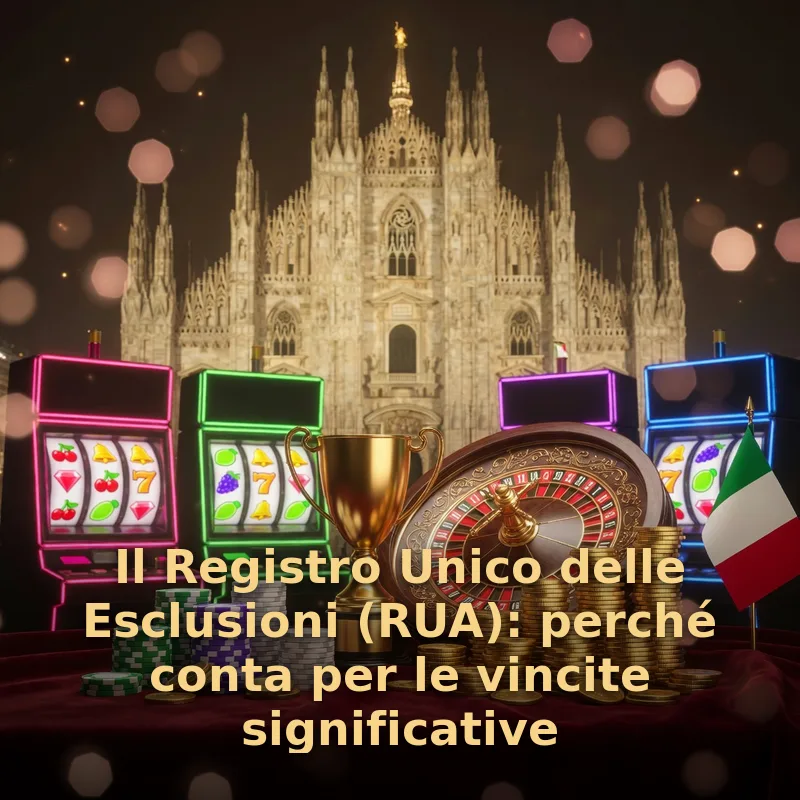 Il Registro Unico delle Esclusioni (RUA): perché conta per le vincite significative